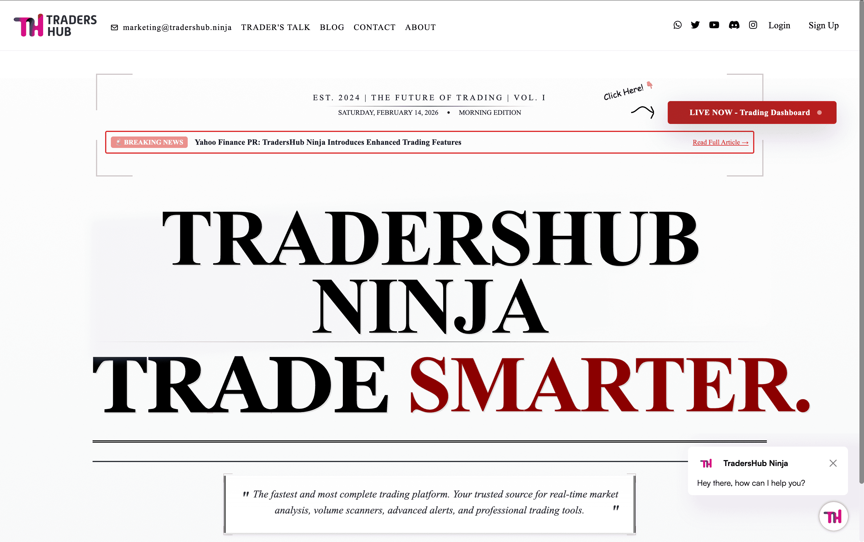 TradersHub Ninja screenshot
