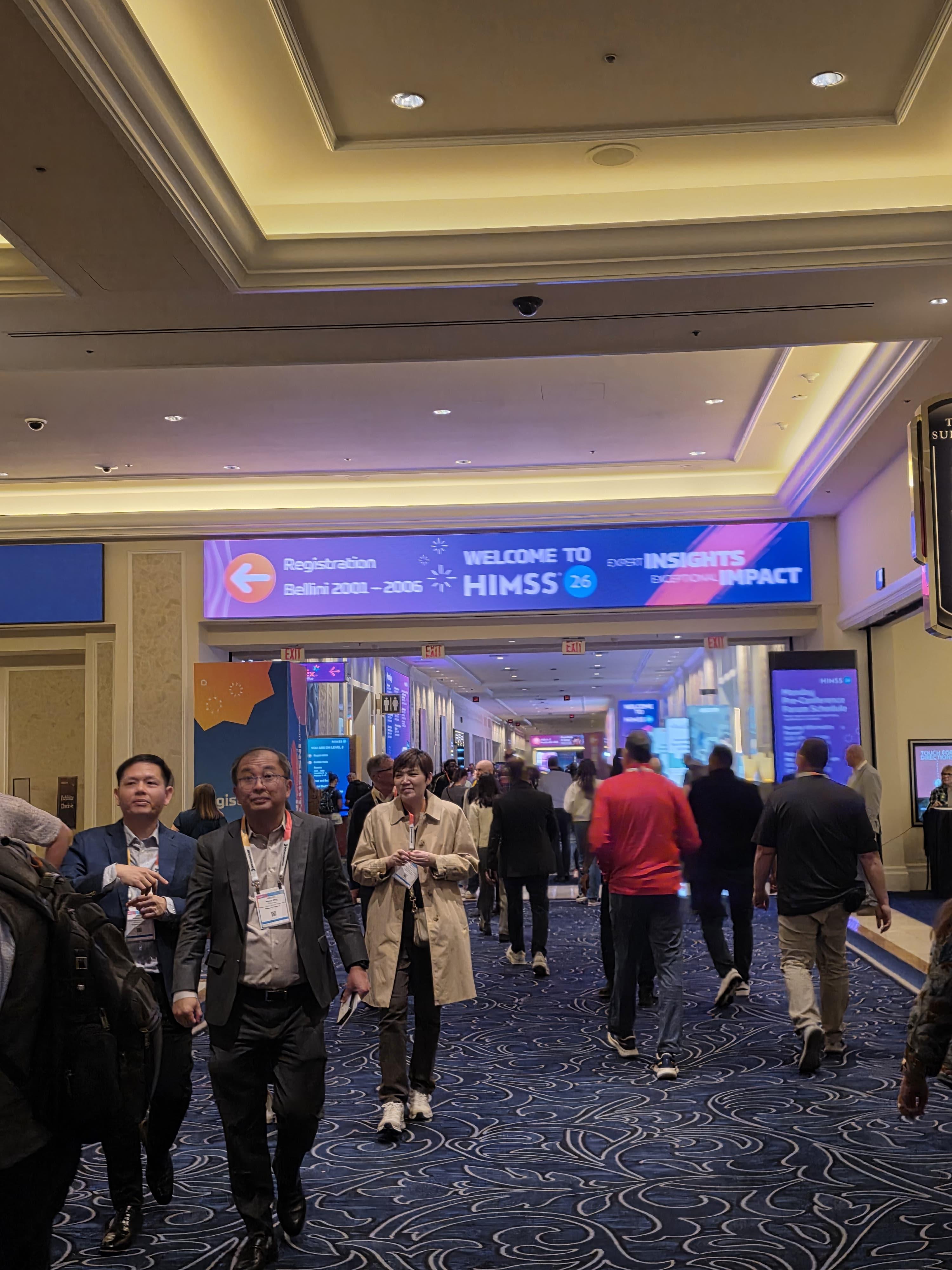 HIMSS 2026 Expo Floor Day 1