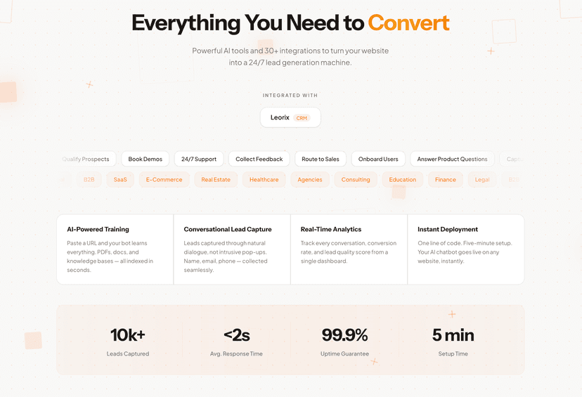 PowerBot AI Chatbot  - Leads on Autopilot