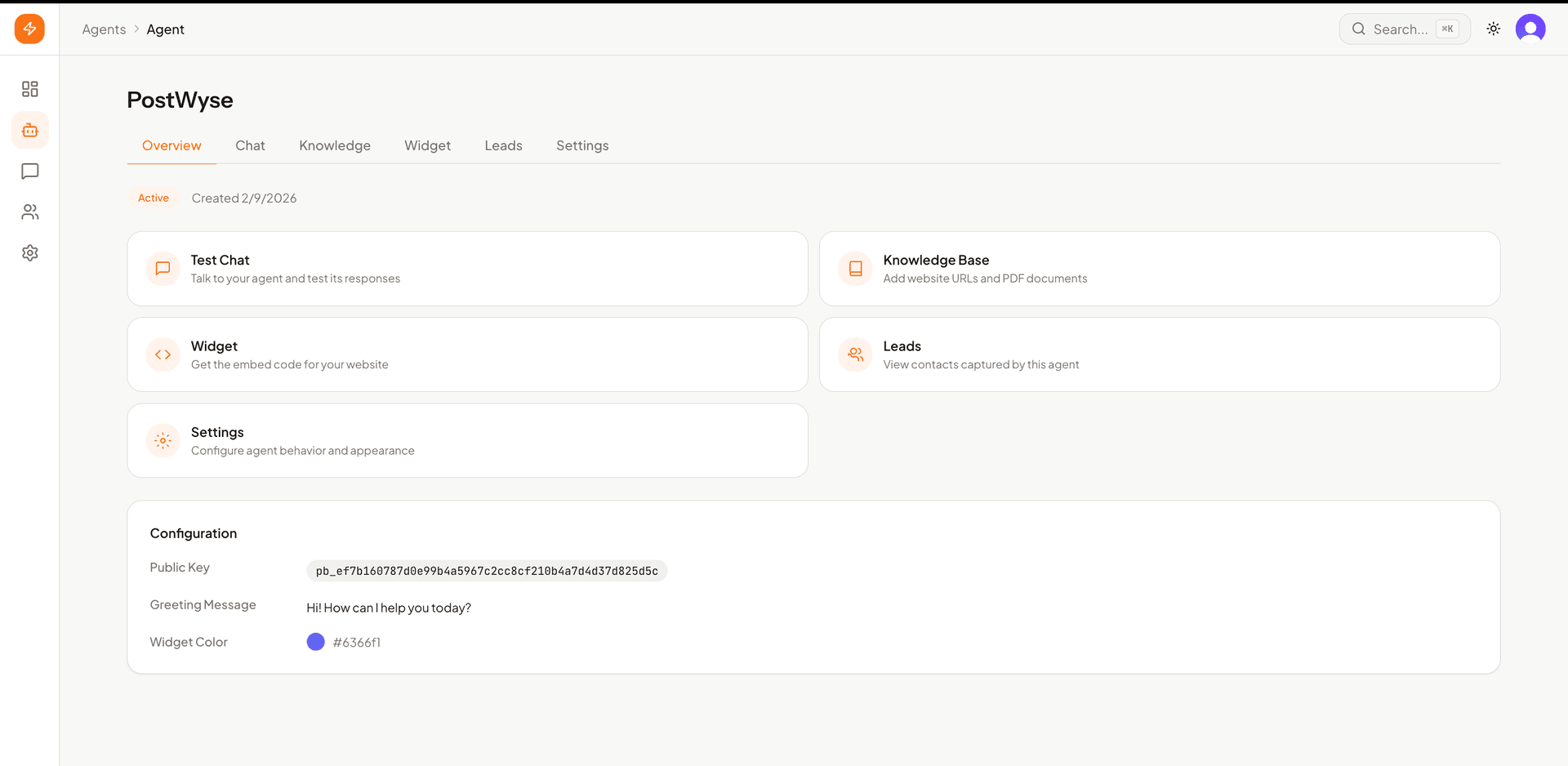 PostWyse - PostWyse Agent Dashboard  - Full Bot Control