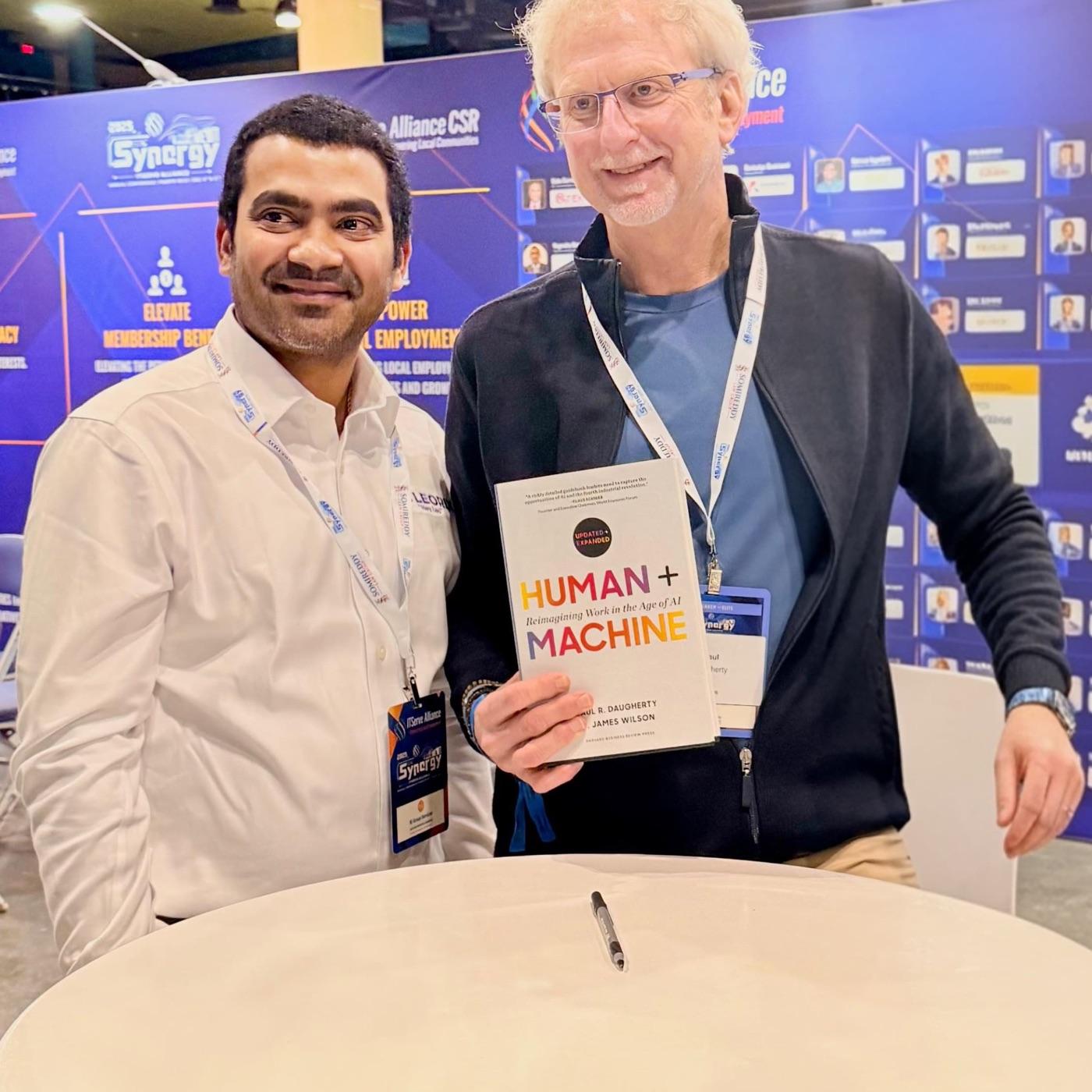 Girish Kotte with Paul Daugherty at ITServe Synergy 2025